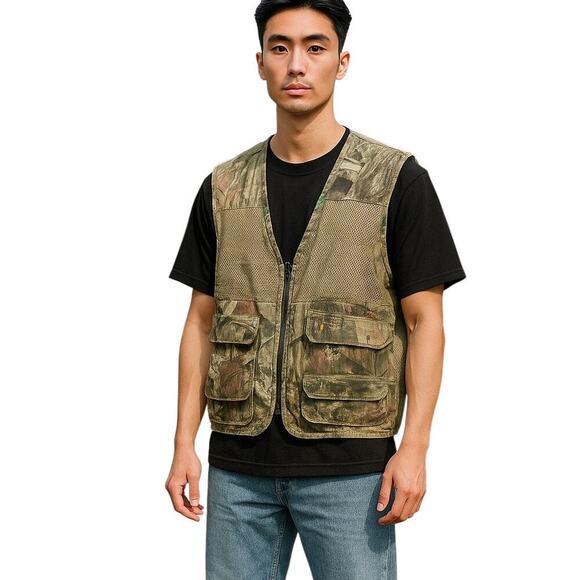 Browning Men’s Mesh Hunting Vest – Realtree Camo, Size L - Picture 5 of 5